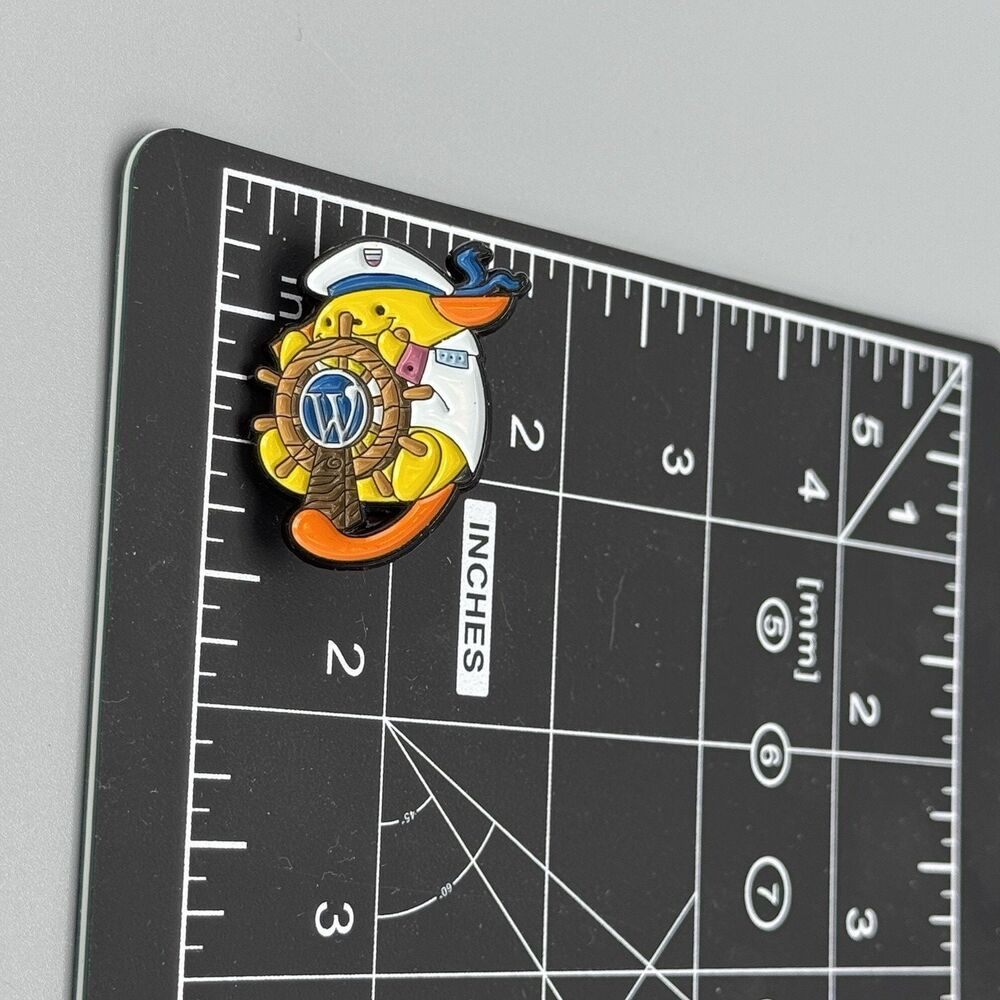 Wapuu WordCamp WCMA 2020 WordPress Wapuubble Trading Hat Pin Mascot Advertising